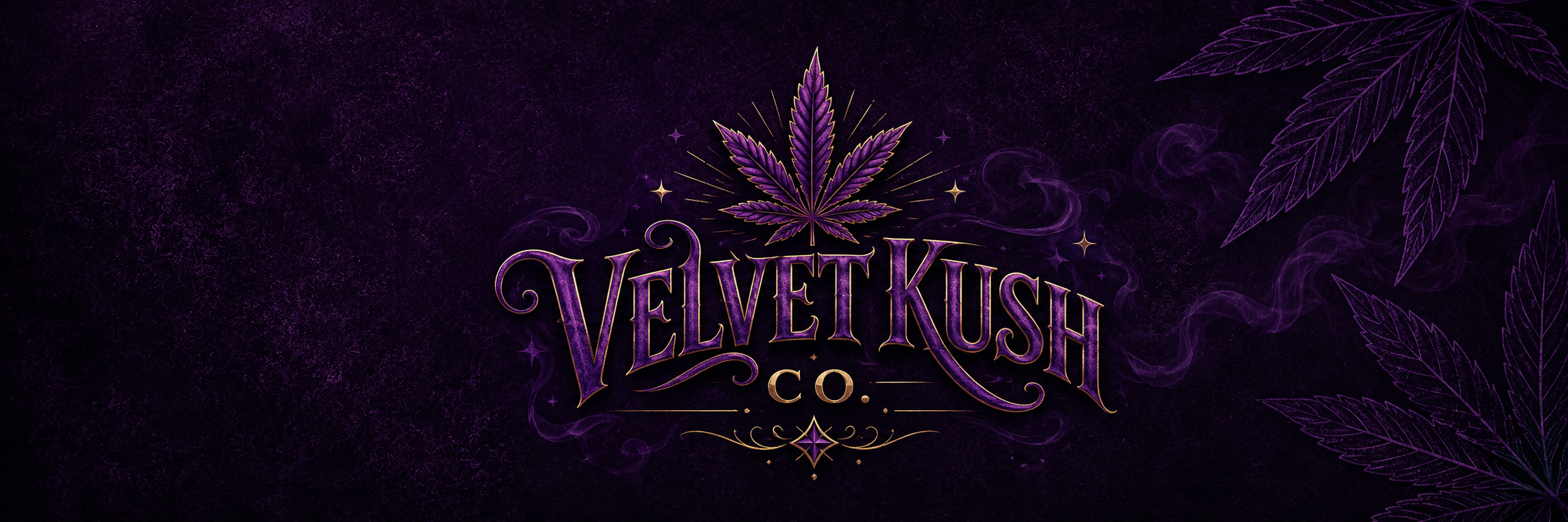 Velvet Kush Co. storefront banner